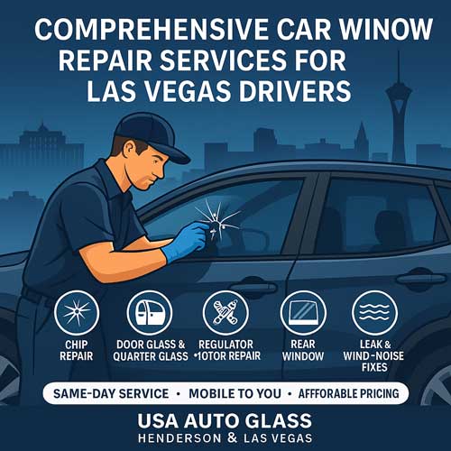 Comprehensive Car Window Repair Services for Las Vegas Drivers