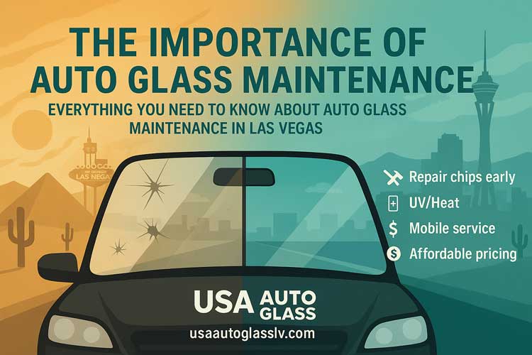 Everything You Need to Know About Auto Glass Maintenance in Las Vegas