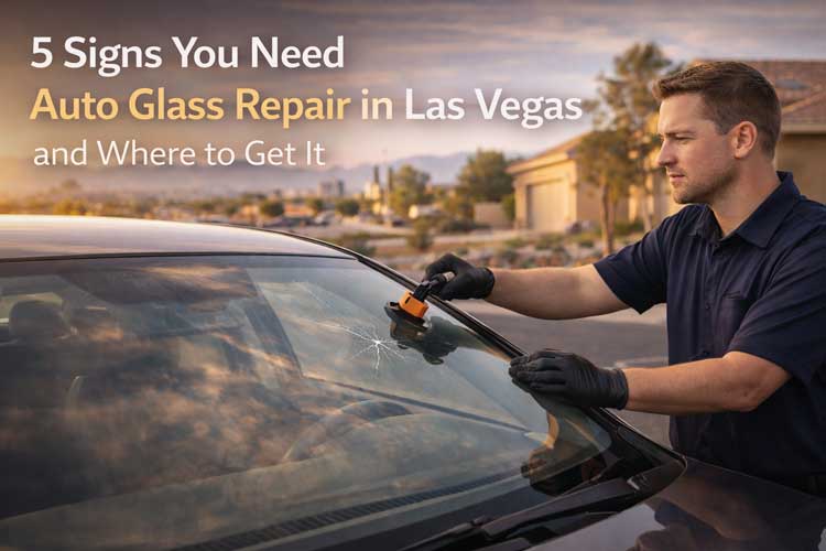 5 Signs You Need Auto Glass Repair in Las Vegas and Where to Get It